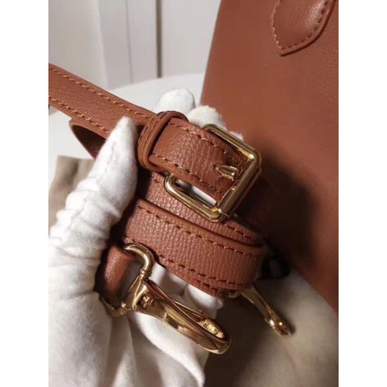Replica Alta Qualità Banner House Check Tote Borse Marrone