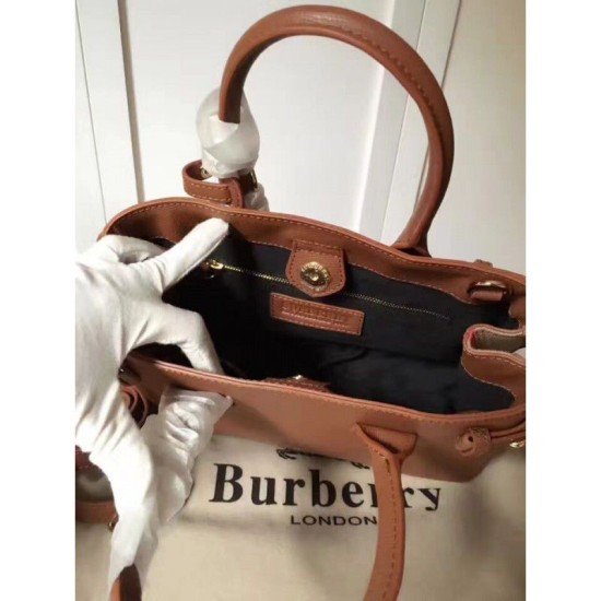 Replica Alta Qualità Banner House Check Tote Borse Marrone