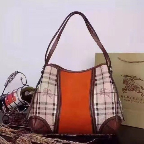 Replica Alta Qualità Haymarket Check Tote Borse