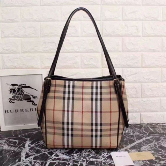 Replica Alta Qualità Haymarket Check Tote Borse 8886 Nero