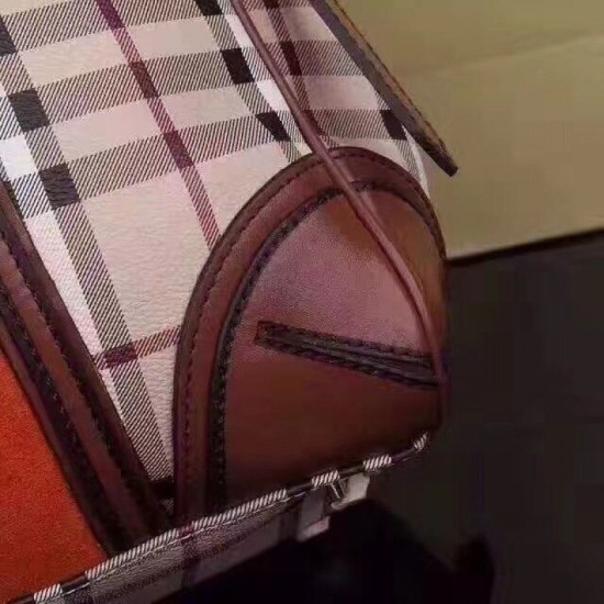 Replica Alta Qualità Haymarket Check Tote Borse