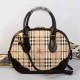 Replica Alta Qualità Haymarket House Check Tote Borse Nero