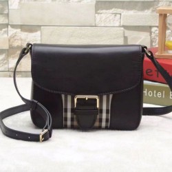 Horseferry Check Borsa a tracolla Nero