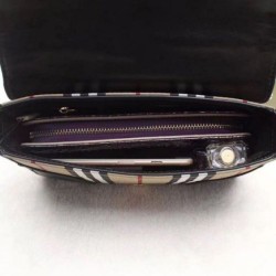 Horseferry Check Borsa a tracolla Nero