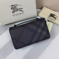 House Check Cluth Uomo Borse B3998 Nero