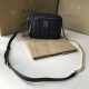 Cloni Firmate Burberry Borsa per fotocamera trapuntata piccola nera imitazioni