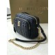 Cloni Firmate Burberry Borsa per fotocamera trapuntata piccola nera imitazioni