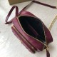 Cloni Firmate Burberry Borsa per fotocamera trapuntata piccola Claret imitazioni