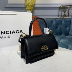 Borse Replica Alta Qualità a tracolla Balenciaga Sharp XS Satchel nera Dupe Perfetta Cloni Firmate Borse Replica Alta Qualità a tracolla Balenciaga Sharp XS Satchel nera imitazioni