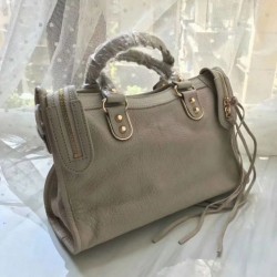 Qualità superiore replica agnello City Edge classica metallizzata Balenciaga Dupe Perfetta Cloni Firmate Qualità superiore replica agnello City Edge classica metallizzata Balenciaga imitazioni