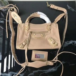 Borsa Balenciaga Classic Metallic Edge City agnello Albicocca Dupe Perfetta Cloni Firmate Borsa Balenciaga Classic Metallic Edge City agnello Albicocca imitazioni