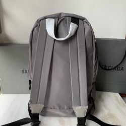 Zaino Ruota Balenciaga Nylon Grigio Dupe Perfetta Cloni Firmate Zaino Ruota Balenciaga Nylon Grigio imitazioni
