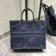 Christian Dior Oversize Book Shopping Borse Blu scuro Dupe Perfetta Cloni Firmate Christian Dior Oversize Book Shopping Borse Blu scuro imitazioni
