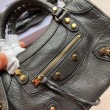 Balenciaga 295S Classic Mini City Gold