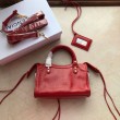 Balenciaga 295S Classic Mini City Gold Red