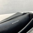 Balenciaga Sharp XS Marsupio vitello lucida goffrata coccodrillo