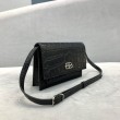 Balenciaga Sharp XS Marsupio vitello lucida goffrata coccodrillo