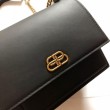 Qualità superiore replica a catena Sharp Balenciaga Nera