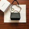 Qualità superiore replica a catena Sharp Balenciaga Nera