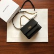 Qualità superiore replica a catena Sharp Balenciaga Nera