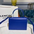 Borse Replica Alta Qualità a tracolla Balenciaga Sharp XS Satchel blu