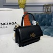 Borse Replica Alta Qualità a tracolla Balenciaga Sharp XS Satchel nera