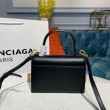 Borse Replica Alta Qualità a tracolla Balenciaga Sharp XS Satchel nera