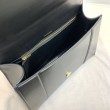Borsa a tracolla media Clessidra Balenciaga nera