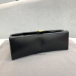 Borsa a tracolla media Clessidra Balenciaga nera