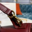 Borsa a tracolla Satchel Sharp XS Balenciaga Bordeaux