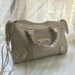 Qualità superiore replica agnello City Edge classica metallizzata Balenciaga