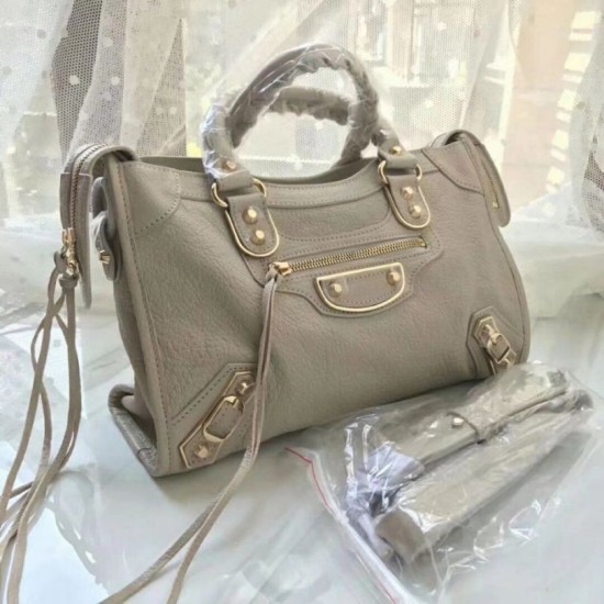 Qualità superiore replica agnello City Edge classica metallizzata Balenciaga