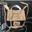 Borsa Balenciaga Classic Metallic Edge City agnello Albicocca Borsa Balenciaga Classic Metallic Edge City agnello Albicocca
