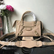 Borsa Balenciaga Classic Metallic Edge City agnello Albicocca Borsa Balenciaga Classic Metallic Edge City agnello Albicocca
