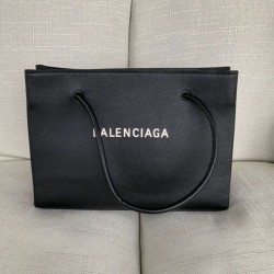Cloni Firmate Borsa Balenciaga tutti giorni vitello liscia nera imitazioni