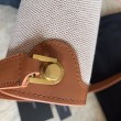 Borsa in pelle liscia YSL Saint Laurent Carre