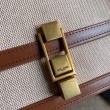 Borsa in pelle liscia YSL Saint Laurent Carre