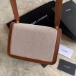 Borsa in pelle liscia YSL Saint Laurent Carre