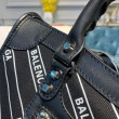 Borsa logo Balenciaga Manico Allover chiaretto Borsa logo Balenciaga Manico Allover chiaretto