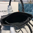 Borsa logo Balenciaga Manico Allover chiaretto Borsa logo Balenciaga Manico Allover chiaretto