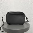 Borsa per fotocamera piccola Balenciaga Everyday liscia vitello nera