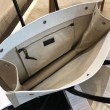 Borsa tote YSL Saint Laurent Rive Gauche Beige
