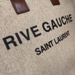 Borsa tote YSL Saint Laurent Rive Gauche grigia