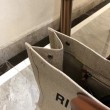 Borsa tote YSL Saint Laurent Rive Gauche grigia