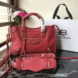 Cloni Firmate Borse Balenciaga Classic Metallic Edge City agnello imitazioni
