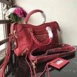 Borse Balenciaga Classic Metallic Edge City agnello