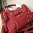 Borse Balenciaga Classic Metallic Edge City agnello