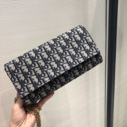 Christian Dior Pochette a sella obliqua