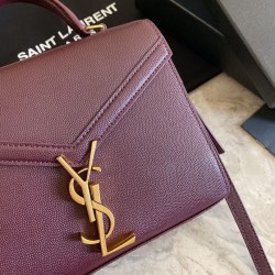 Cloni Firmate Claret borsa media Yand Saint Laurent Cassandra imitazioni