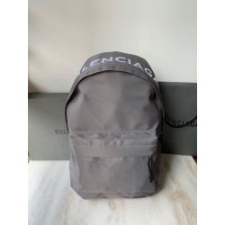 Zaino Ruota Balenciaga Nylon Grigio